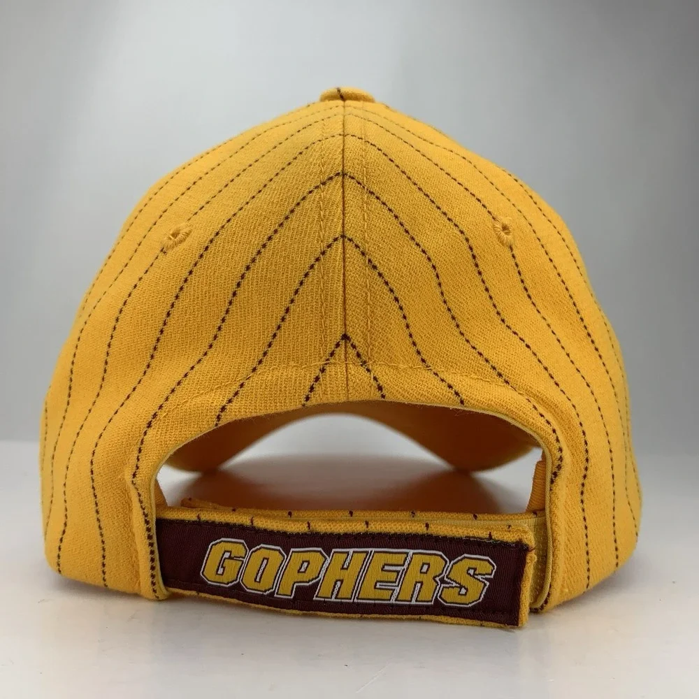 Minnesota Golden Gophers Hat Striped Adjustable Baseball Cap TOW